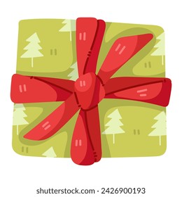 Vector de Navidad Clipart - Regalo.