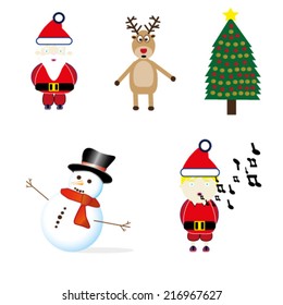 Vector Christmas collection