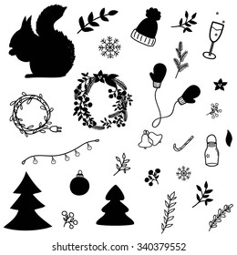 Vector christmas collection