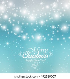 Vector Christmas colorful background, Merry Christmas card