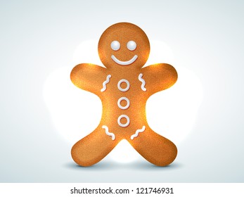 vector christmas cookie design illustration