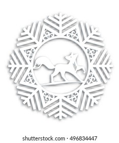 Vector Christmas decoration