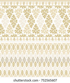 Vector Christmas decoration on white background