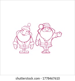 vector for Christmas and family events with children