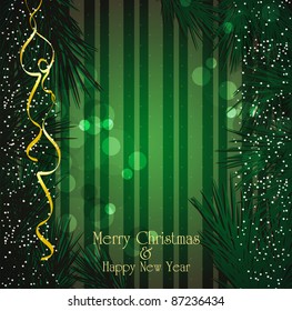 vector Christmas, a festive background