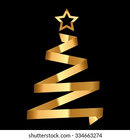 Vector Christmas fir tree