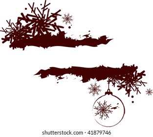 Vector Christmas Frame