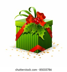 Vector Christmas gift