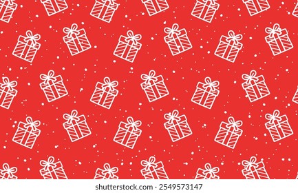 Vector Christmas Gift Background Wallpaper