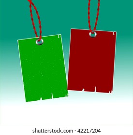 Vector Christmas Gift Tags