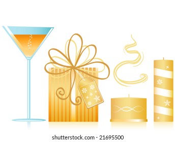 Vector Christmas Gifts Design