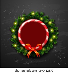 Vector Christmas Greeting Card