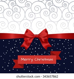 Vector Christmas Greeting card