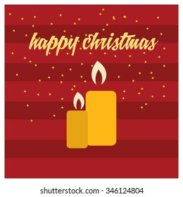Vector Christmas greeting card