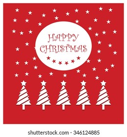 Vector Christmas greeting card