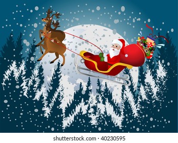   vector christmas greeting card