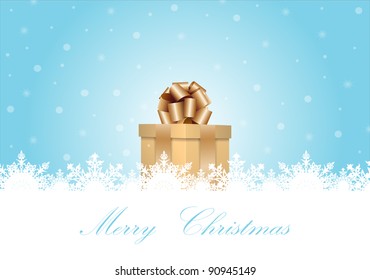 vector Christmas greeting card