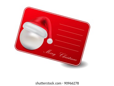 vector Christmas greeting card