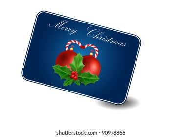 vector Christmas greeting card