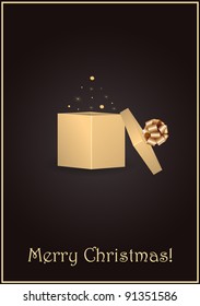 vector Christmas greeting card