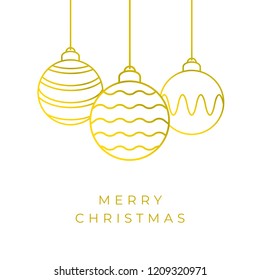 Vector Christmas greeting card design