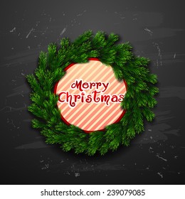 Vector Christmas Greeting Card Happy new year xmas