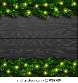 Vector Christmas Greeting Card Happy new year xmas