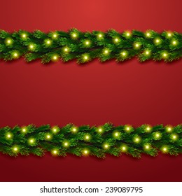Vector Christmas Greeting Card Happy new year xmas