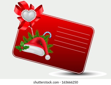 vector Christmas  greetings card