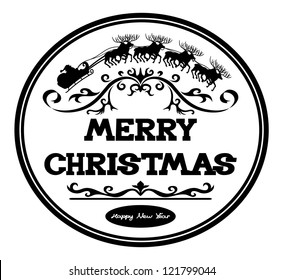 Vector. Christmas icon.