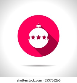 Vector christmas icon. 