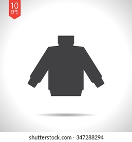 Vector christmas icon. New year illustration. Pullover