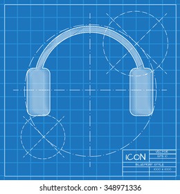 Vector christmas icon. New year illustration. Pullover. Engineer and architect background