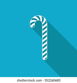 Vector christmas icon. New year illustration. Christmas candy