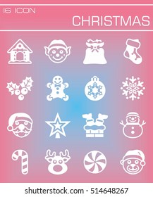 Vector Christmas icon set