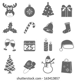 Vector Christmas icons