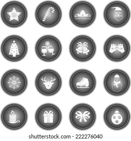 Vector Christmas icons 