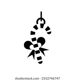 vector Christmas icons logo design