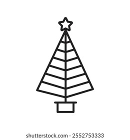 vector Christmas icons logo design