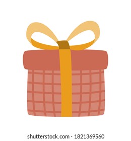 vector christmas illustration cute gift