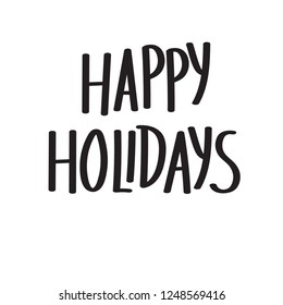 Vector  Christmas Letterings.  