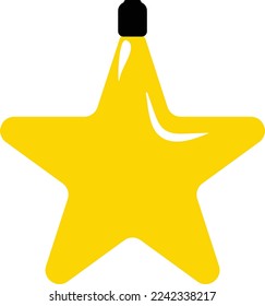 Vector of the Christmas lights	
