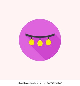 vector christmas Lights icon