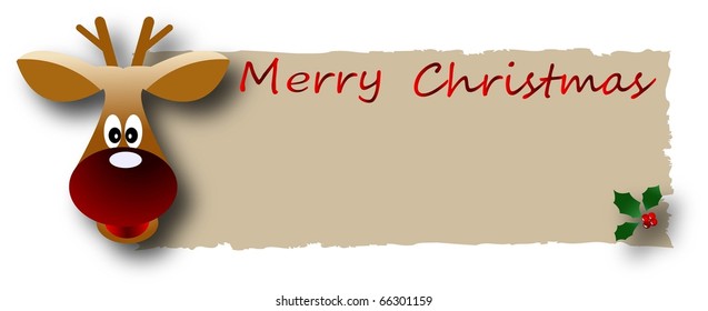 the vector Christmas and New Year banner