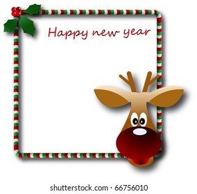 the vector Christmas and New Year banner