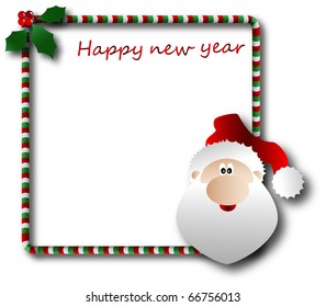 the vector Christmas and New Year banner