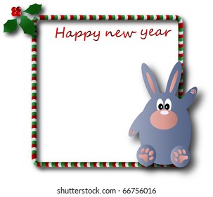 the vector Christmas and New Year banner