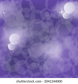 Vector of Christmas and New Year seamless background with bubbles and sparkles