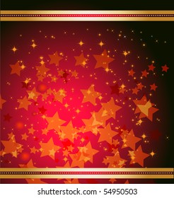 Vector Christmas & New-Year's greeting card