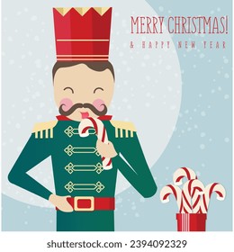 Vector Christmas Nutcracker , The Sweets of The Nutcracker, Candies